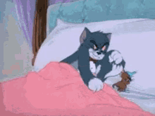 tom and jerry sleeping blanket fall