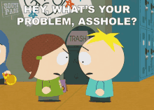 Hey Whats Your Problem Asshole Butters GIF - Hey Whats Your Problem Asshole Butters South Park GIFs