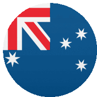 Australia Flags Sticker - Australia Flags Joypixels Stickers