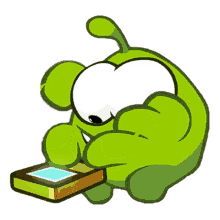 playing games om nom cut the rope video games button mashing