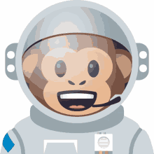 astronaut monkey monkey joypixels monkey emoji monkey face