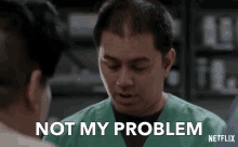 Not My Problem Dont Care GIF - Not My Problem Dont Care Not My Job GIFs