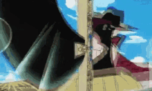 Dracule Mihawk One Piece GIF - Dracule Mihawk One Piece Sword GIFs