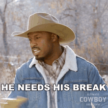 he needs his break vernon davis ultimate cowboy showdown he needs to rest its his break time