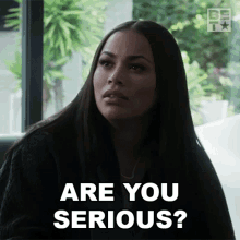 Are You Serious Vanessa King GIF - Are You Serious Vanessa King Games People Play GIFs