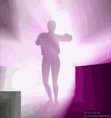 dancing blinded by the light excited purple disco