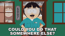Could You Do That Somewhere Else Randy Marsh GIF - Could You Do That Somewhere Else Randy Marsh South Park GIFs
