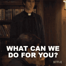 What Can We Do For You Father Paul GIF - What Can We Do For You Father Paul Hamish Linklater GIFs