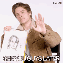 See You Guys Later Dylan Sprouse GIF - See You Guys Later Dylan Sprouse Harpers Bazaar GIFs