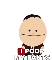 I Poop My Pants Ike Broflovski Sticker - I Poop My Pants Ike Broflovski South Park Stickers