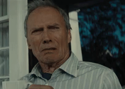 Clint Eastwood Smelled Something - Stinky GIF - Stinky Clint Eastwood  Coffee - Discover &amp;amp; Share GIFs