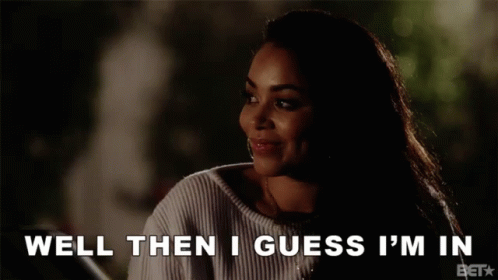 Guess Im In I Guess GIF - In Lauren London - Discover & Share GIFs