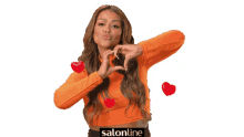 salon line glam cabelo liso beleza