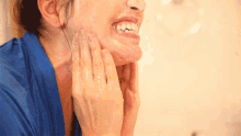 Scrubbing Face Sharzad Kiadeh GIF - Scrubbing Face Sharzad Kiadeh Washing Face GIFs