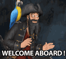zarbi welcome aboard captain pirate