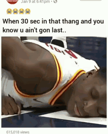Basketball Player Tired GIF - Basketball Player Tired You Aint Gonna Last GIFs