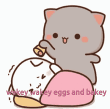 Wakey Wakey Eggs And Bakey Din Dong GIF - Wakey Wakey Eggs And Bakey Din Dong Good Morning GIFs