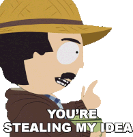 Youre Stealing My Idea Randy Marsh Sticker - Youre Stealing My Idea Randy Marsh South Park Stickers