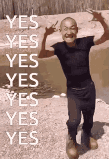 Yes Chinese GIF - Yes Chinese Funny Dance GIFs