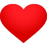 Red Heart Heart Sticker - Red Heart Heart Joypixels Stickers