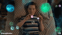 Imagination Iain Armitage GIF - Imagination Iain Armitage Sheldon Cooper GIFs