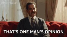 Thats One Mans Opinion Dont Care GIF - Thats One Mans Opinion Dont Care Not Impressed GIFs