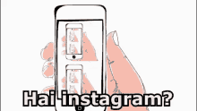 Instagram Hai Instagram Cellulare Smartphone GIF - Instagram Do You Have Instagram Cellphone GIFs