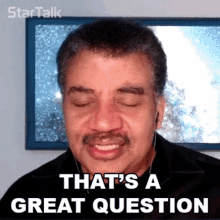 Thats A Great Question Neil Degrasse Tyson GIF - Thats A Great Question Neil Degrasse Tyson Startalk GIFs