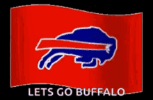 Bufallo Bills Lets Go Buffalo GIF - Bufallo Bills Lets Go Buffalo Flag GIFs