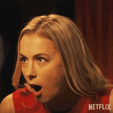 Shocked Andrea Singer GIF - Shocked Andrea Singer Good On Paper GIFs