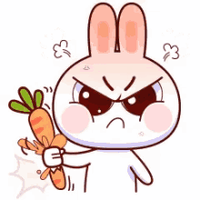 bad bunny angry
