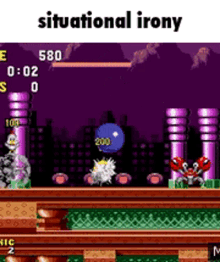 Situational Irony Sonic GIF - Situational Irony Irony Sonic GIFs