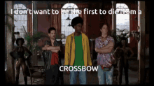 Half Baked Crossbow Dave Chappelle GIF - Half Baked Crossbow Crossbow Half Baked GIFs