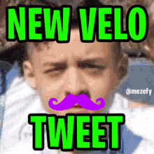 Velo Tweet Mustache GIF - Velo Tweet Mustache Changing Colors GIFs