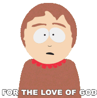 For The Love Of God Sharon Marsh Sticker - For The Love Of God Sharon Marsh South Park Stickers