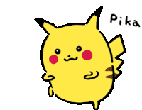 Pokemon Pika Sticker - Pokemon Pika Pikachu Stickers