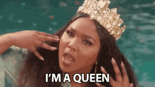 Im A Queen Slay GIF - Im A Queen Slay Crown GIFs