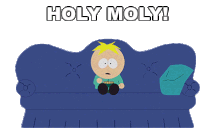 Holy Moly South Park Sticker - Holy Moly South Park Butters Stickers