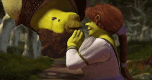 Shrek And Fiona Love GIF - Shrek And Fiona Love Kisses GIFs