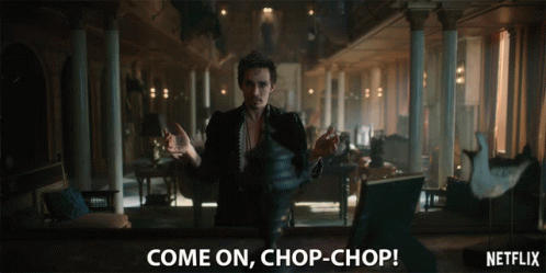 Come On Chop Chop GIF - Come On Chop Chop Hurry Up - Discover & Share GIFs