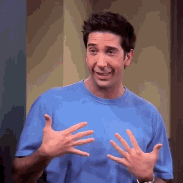 Who was Monica's first kiss?