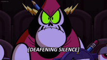 Wander Over Yonder Lord Hater GIF - Wander Over Yonder Lord Hater Deafening Silence GIFs