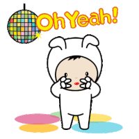 Baby Dance Sticker - Baby Dance Party Stickers
