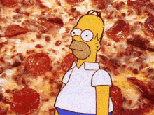 pizza homersimpson