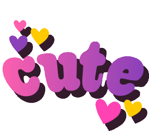 Cute Pretty Sticker - Cute Pretty Adorable - Discover & Share GIFs