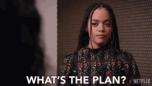 Whats The Plan Quintessa Swindell GIF - Whats The Plan Quintessa Swindell Tabitha Foster GIFs