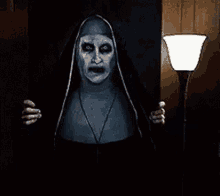 Nun Evil GIF - Nun Evil The Nun GIFs