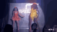 dancing rupaul ruby red aj and the queen bopping