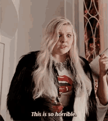 This Is So Horrible GIF - Chanel Horrible Screamqueens GIFs