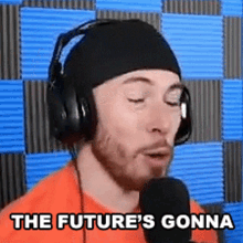 The Futures Gonna Be Scary Man Garret Sutton GIF - The Futures Gonna Be Scary Man Garret Sutton Reaction Hacks GIFs